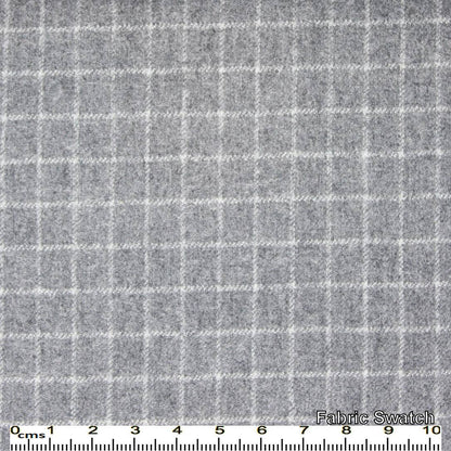 Grey Chateau Checks Made To Measure Vest - VBC0445_MTM_SV