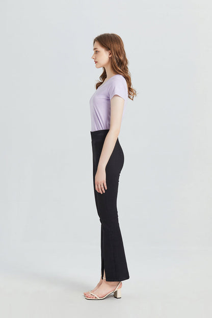 BAYEAS HIGH QUALITY LEGGING STYLE HIGH RISE FLARE JEANS - BYF1070