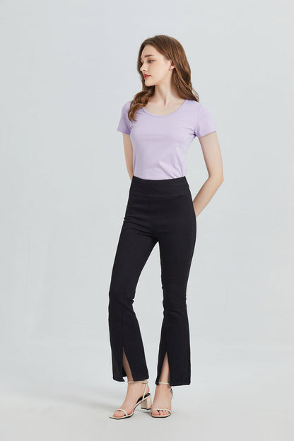 BAYEAS HIGH QUALITY LEGGING STYLE HIGH RISE FLARE JEANS - BYF1070