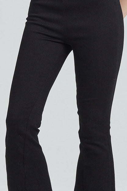 BAYEAS HIGH QUALITY LEGGING STYLE HIGH RISE FLARE JEANS - BYF1070