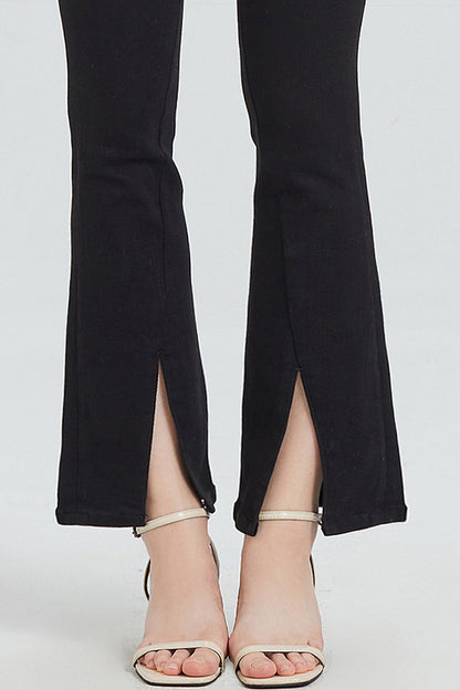 BAYEAS HIGH QUALITY LEGGING STYLE HIGH RISE FLARE JEANS - BYF1070