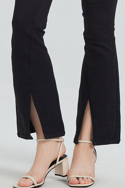 BAYEAS HIGH QUALITY LEGGING STYLE HIGH RISE FLARE JEANS - BYF1070