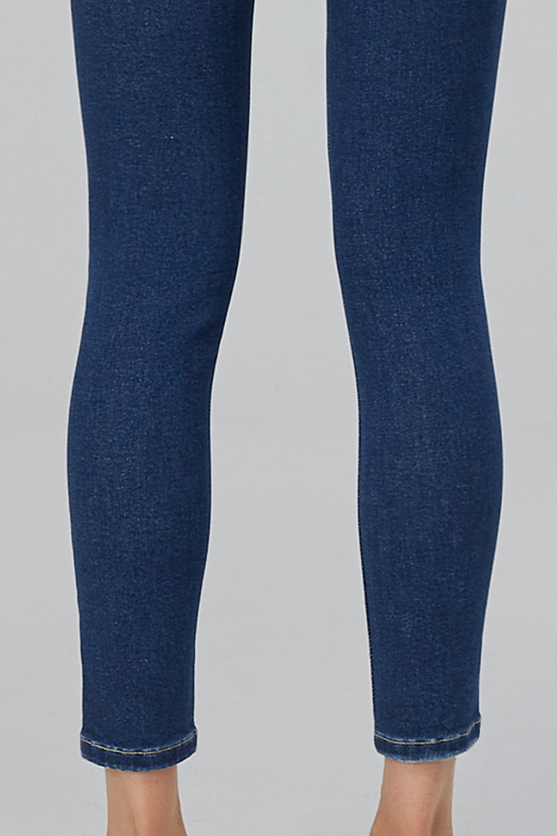 Bayeas High Quality Dark & Medium Blue Mid RISE SKINNY JEANS - BYS2029