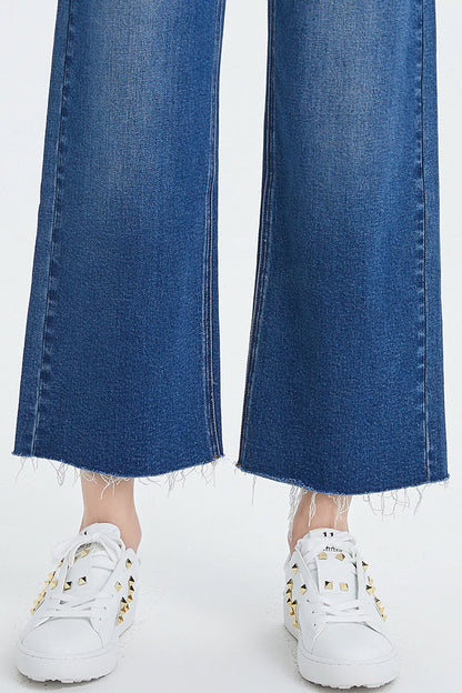 Bayeas High Quality HIGH RISE WIDE LEG JEANS - BYW8015