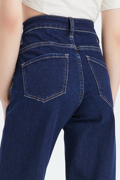 Bayeas High Quality HIGH RISE WIDE LEG JEANS - BYW8052