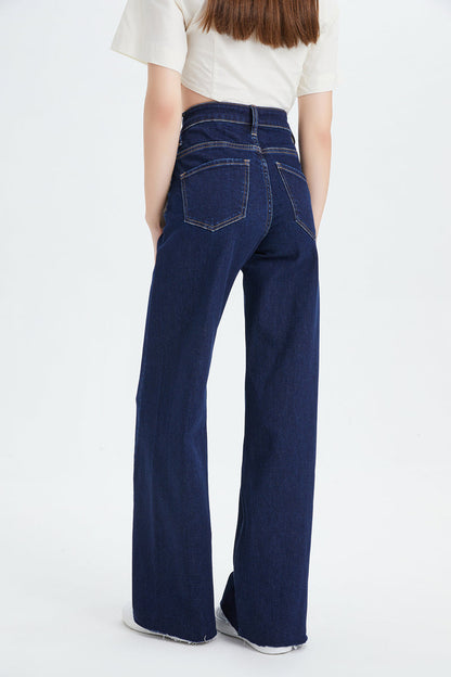 Bayeas High Quality HIGH RISE WIDE LEG JEANS - BYW8052