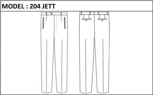 CLASSIC PANT -  MODEL_204_JETT