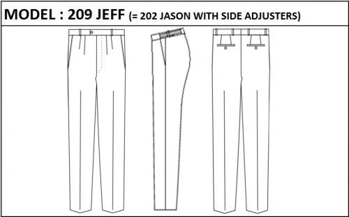 CLASSIC PANT -  MODEL_209_JEFF_=202_JASON_WITH_SIDE_ADJUSTERS_WITHOUT_BELTLOOPS