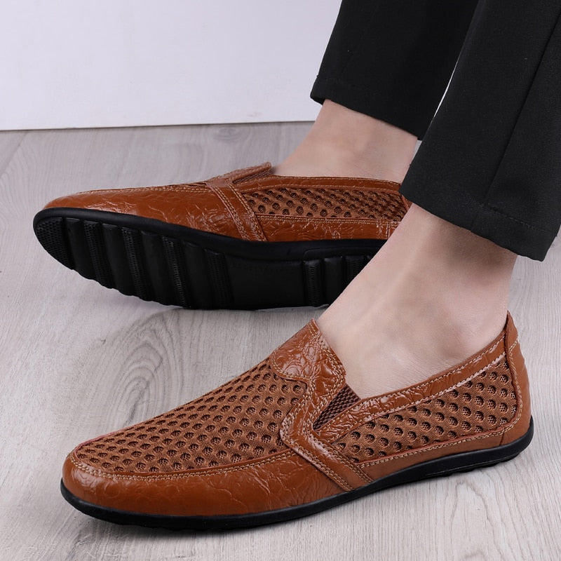 Men's Casual Breathable Mesh Non-slip Loafers (3 Colors)