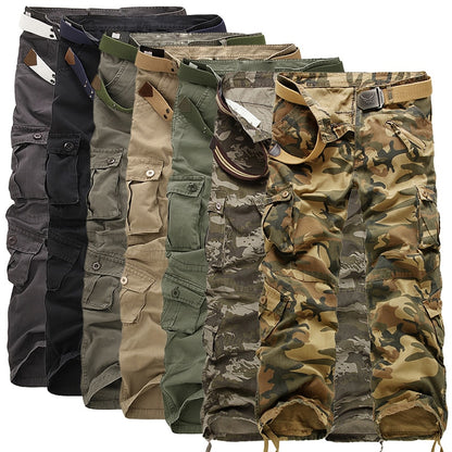 Men's Broadcloth Cotton Cargo Pant (6 Colors)