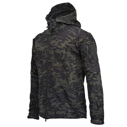 Men's Windproof Waterproof Outdoor Soft Shell Thermal Three In One Breathable Fleece (9 Colors/Styles)