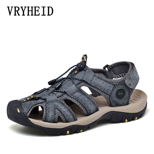 Men's Genuine Leather Gladiator Summer Shoes Sandal (3 Colors)