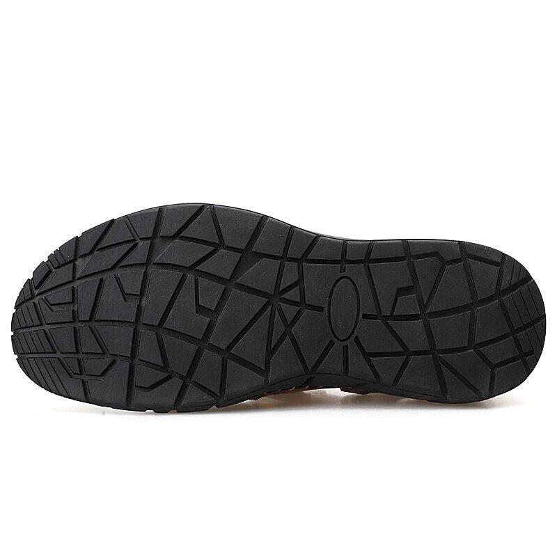 Men's Summer Genuine LeatherLeisure Beach Men Casual Shoes / Sandals (2 Colors)