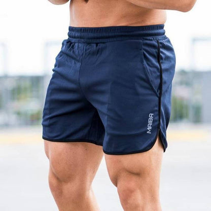 Men's Fitness Bodybuilding Gyms Workout Mesh Quick Dry Shorts (7 Colors)