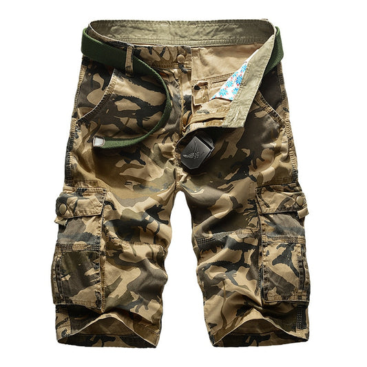 Men's Camouflage Casual Loose Cargo Shorts (5 Colors)