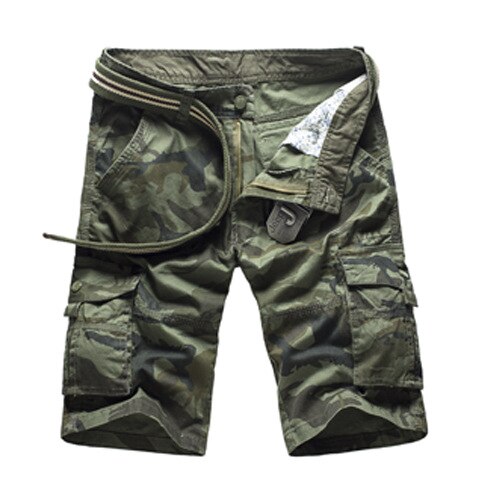 Men's Camouflage Casual Loose Cargo Shorts (5 Colors)