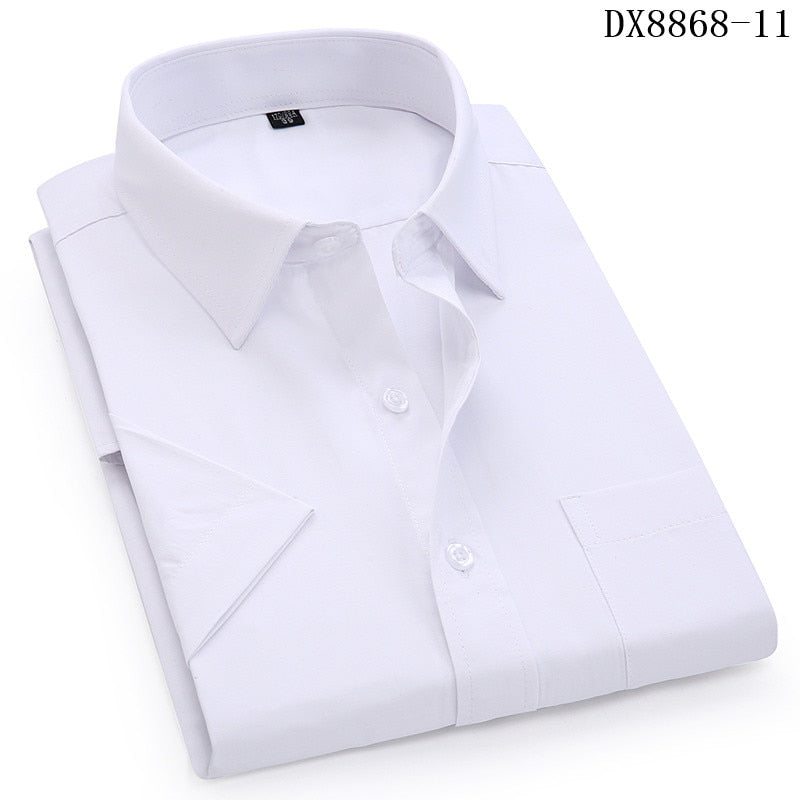 Men's Business/Casual Short Sleeved Shirt (9 Colors)