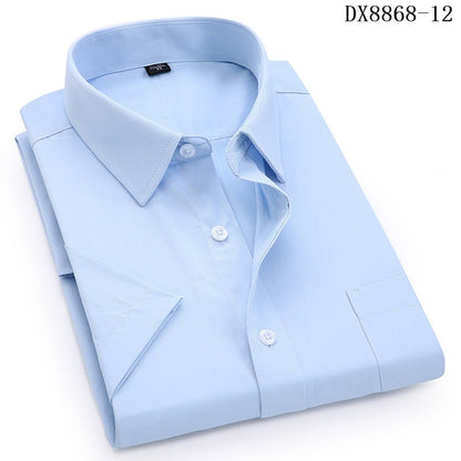 Men's Business/Casual Short Sleeved Shirt (9 Colors)