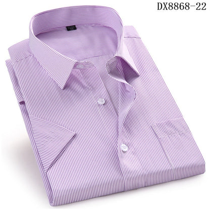 Men's Business/Casual Short Sleeved Shirt (9 Colors)