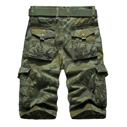 Men's Camouflage Casual Loose Cargo Shorts (5 Colors)