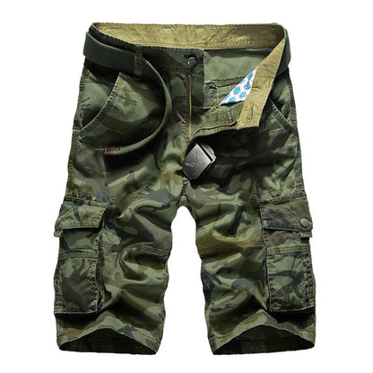 Men's Camouflage Casual Loose Cargo Shorts (5 Colors)