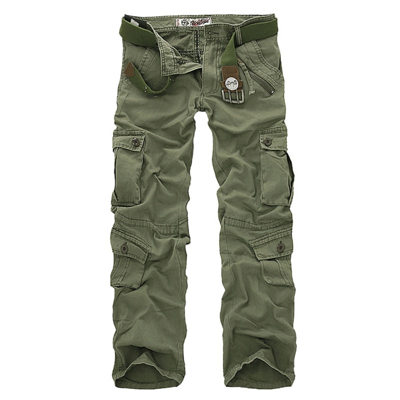 Men's Broadcloth Cotton Cargo Pant (6 Colors)