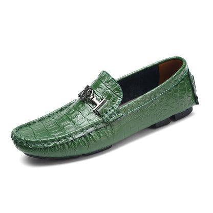 Men's High Quality Genuine Split Leather Soft Moccasins Loafers (5 Colors)