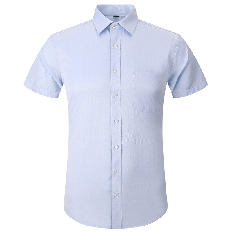 Men's Business/Casual Short Sleeved Shirt (9 Colors)