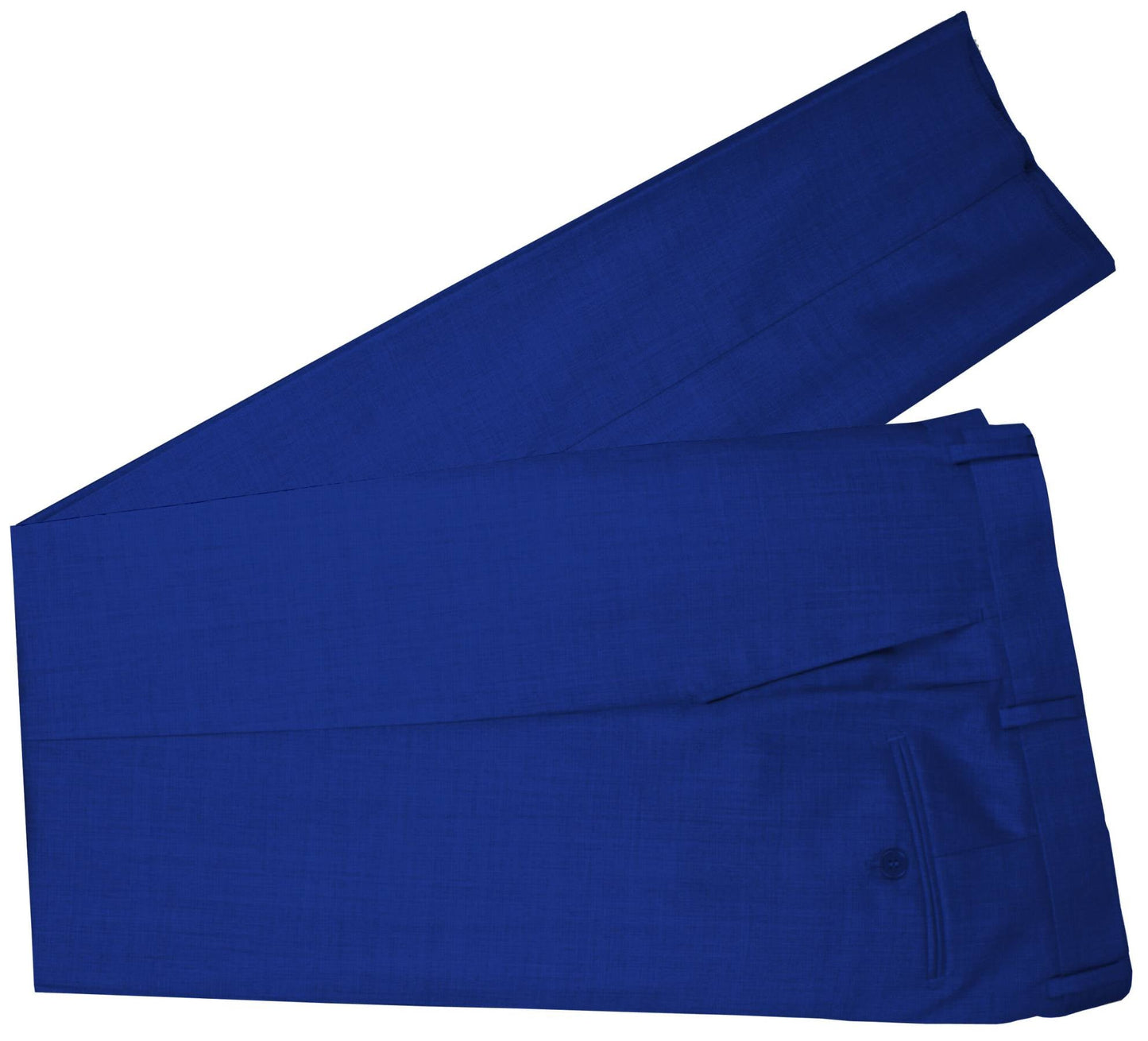 100% Cashmere  Endeavour Blue Plain Made To Measure Pant  - CER0058_MTM_SP