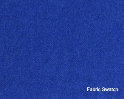 100% Cashmere  Endeavour Blue Plain Made To Measure Vest  - CER0058_MTM_SV