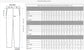 100% Cashmere Nero Grey Plaid Made To Measure Pant  - CER0069_MTM_SP