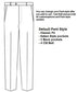 I STRETCH Black Russian Grey Pinstripes Made To Measure Pant  - CER0038_MTM_SP