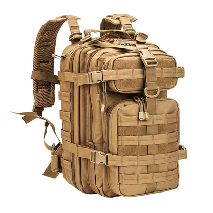 Men Army Military Tactical Backpack 1000D Polyester 30L 3P Softback Outdoor Waterproof Rucksack Hiking Camping Hunting Bags