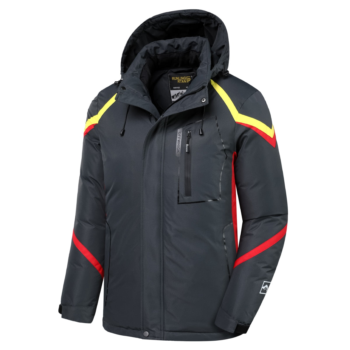 Men's Winter Hooded Waterproof Thick Fleece Outdoor Jet Ski Jacket (12 Colors/Styles)