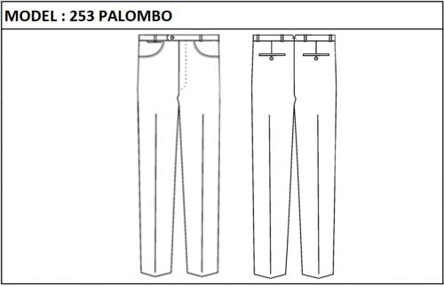 SLIM PANT -  MODEL_253_PALOMBO