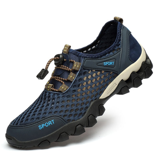 Men's Breathable Non-Slip Outdoor Hiking Mesh Casual Sneakers (4 Colors)