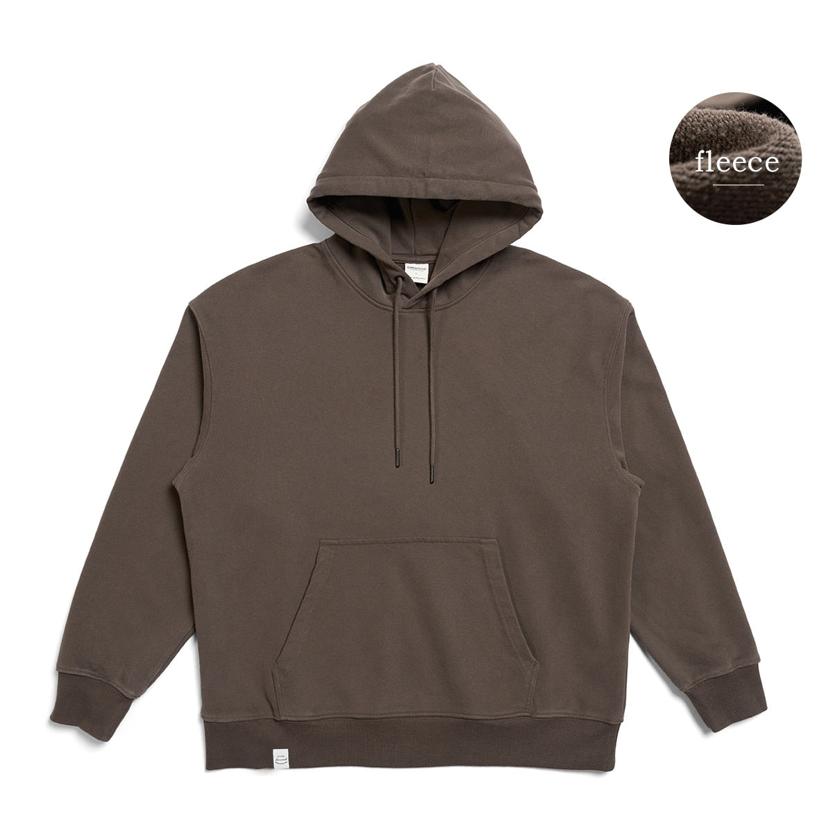 Men's Thick 360g With Fleece Solid Basic Pullovers Sweatshirts - Collection 2 (15 Colors)