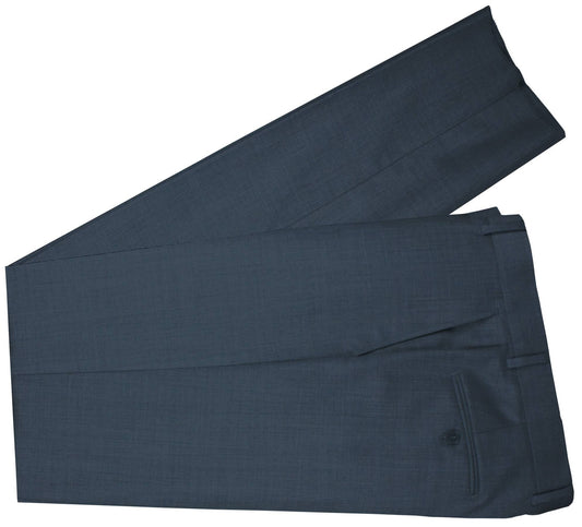 San Juan Blue Plain Made To Measure Pant - VBC0450_MTM_SP